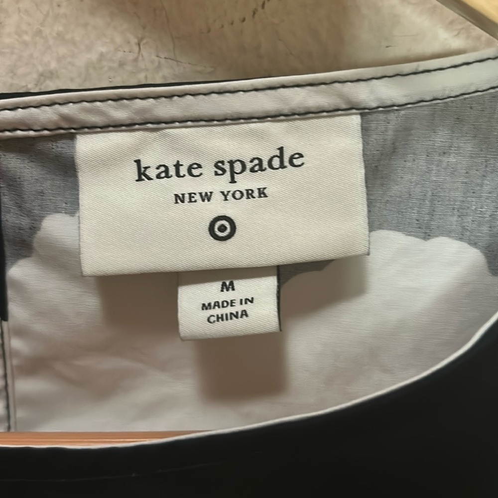 Kate Spade x Target Classic Rose Black/White Shell Tank Top NWOT - Picture 6 of 10